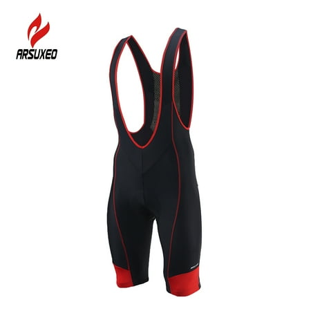 Men/'s Padded Cycling Bib Shorts Stretchy Pants Road Bike Outdoor Sportswear